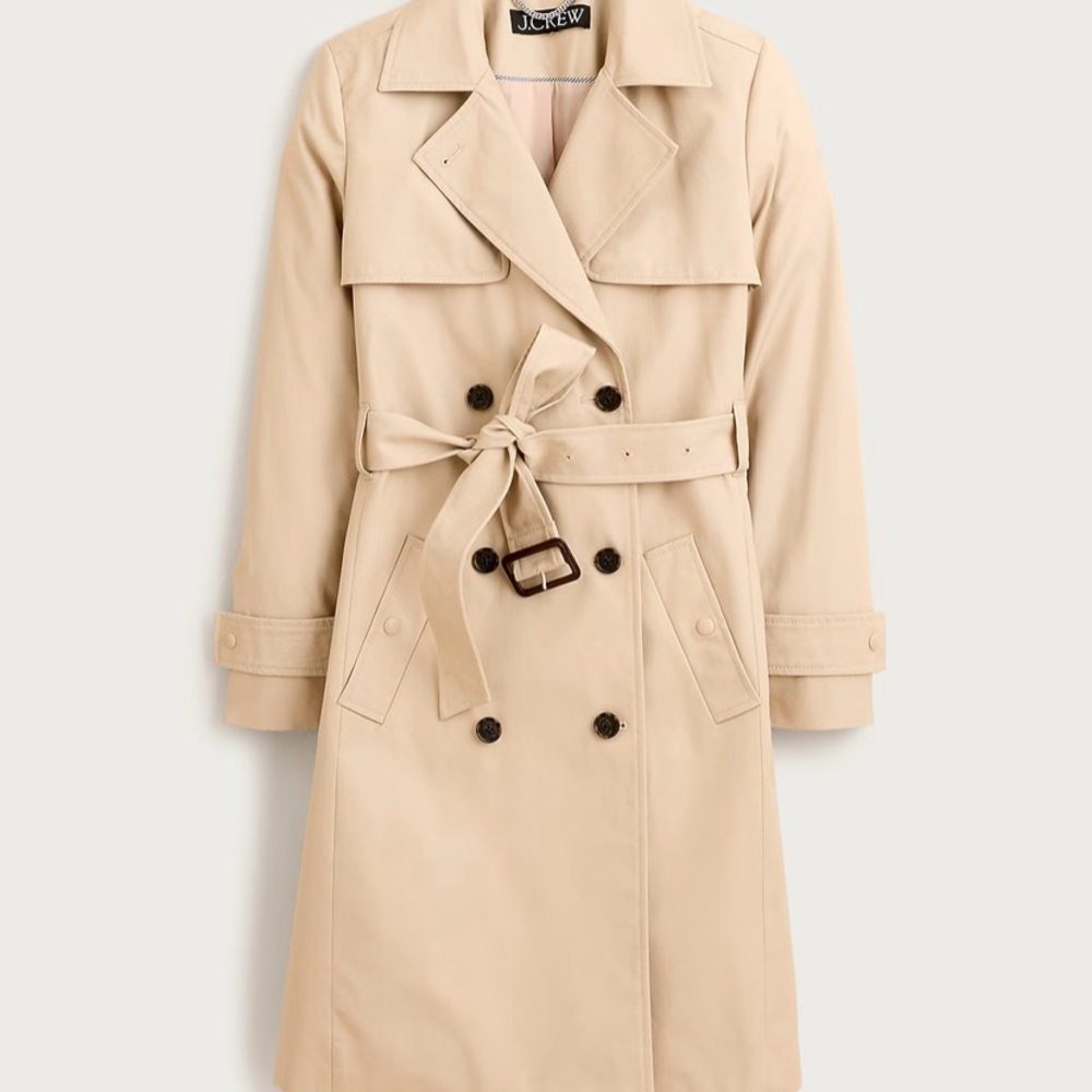 J.Crew Beige Belted Trench - Picture 2 of 9